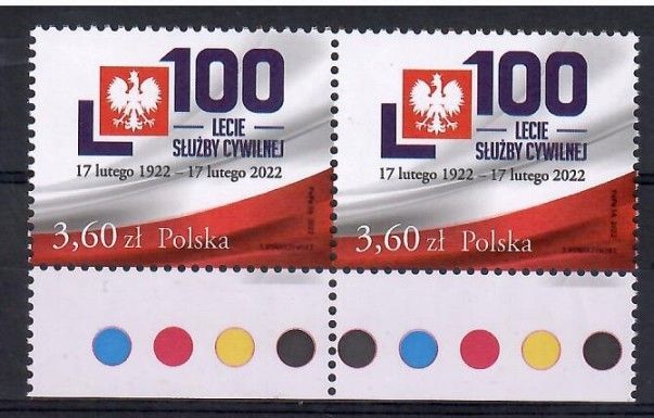 Znaczek Polska 2022 Mi 5347 Fi 5197 Czyste **