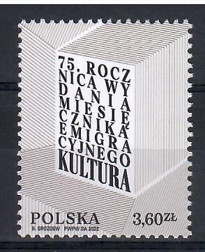 Znaczek Polska 2022 Mi 5392 Fi 5242 Czyste **