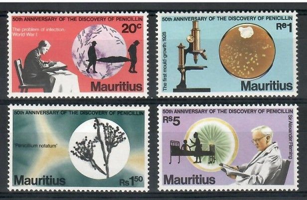 Znaczek Mauritius 1978 Mi 459-462 Czyste **