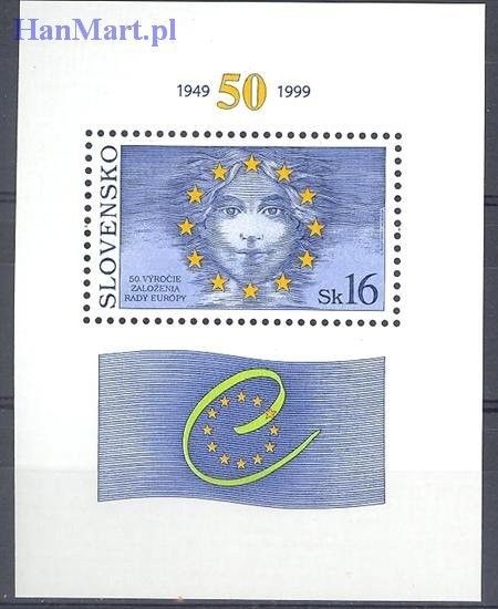 Znaczek Słowacja 1999 Mi bl 11 Czyste **