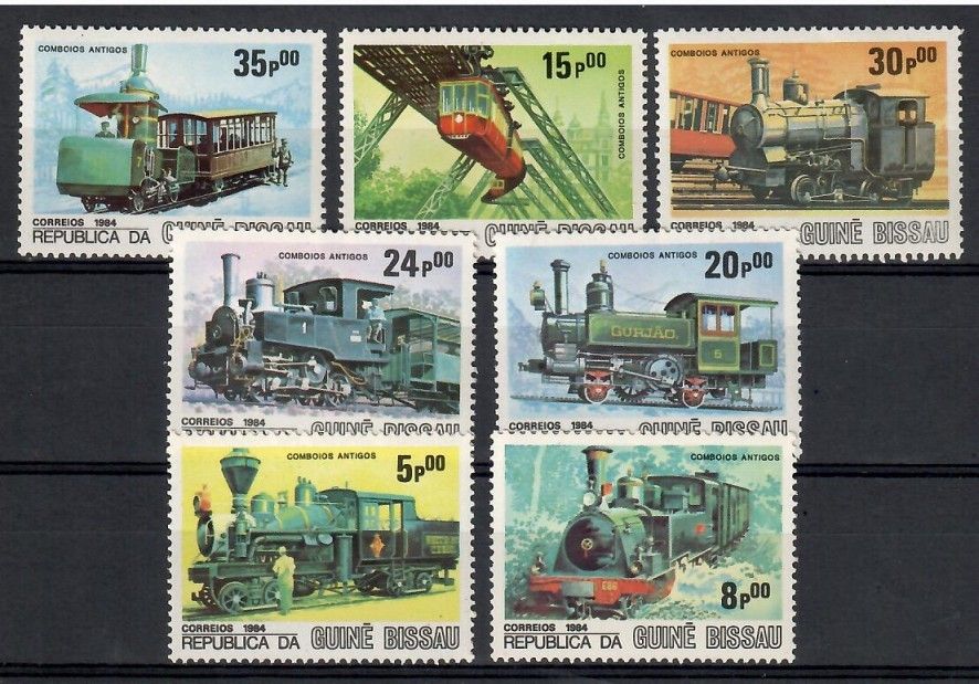Znaczek Gwinea Bissau 1984 Mi 826-832 Czyste **