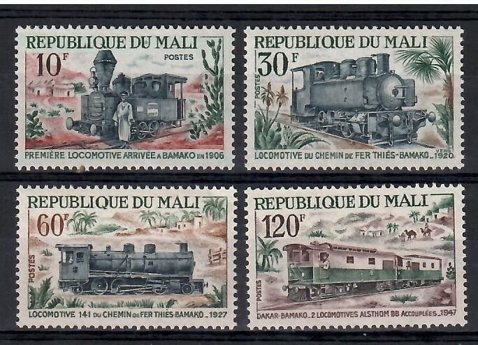 Znaczek Mali 1972 Mi 365-368 Czyste **