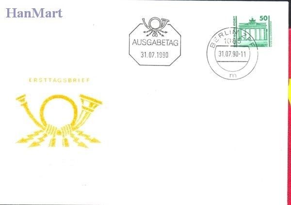Znaczek Niemcy 1990 FDC