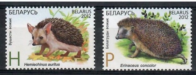 Znaczek Białoruś 2012 Mi 920-921 Czyste **