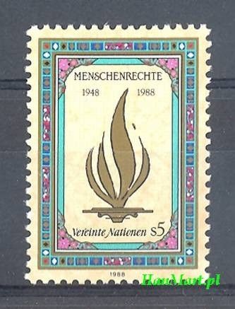 Znaczek Narody Zjednoczone Wiedeń 1988 Mi 87 Czyste **