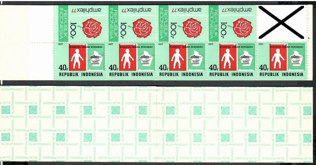 Znaczek Indonezja 1978 Mi mh 872C+887C Czyste **