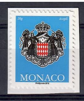 Znaczek Monako 2012 Mi 3084I Czyste **