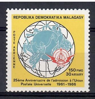 Znaczek Madagaskar 1986 Mi 1038 Czyste **