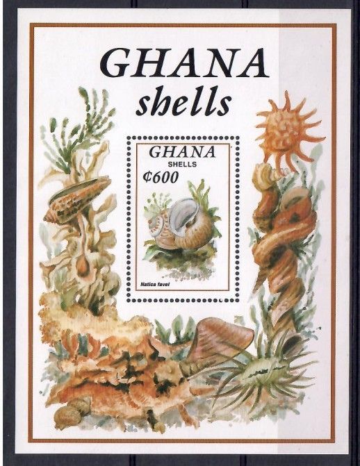Znaczek Ghana 1992 Mi bl 206 Czyste **