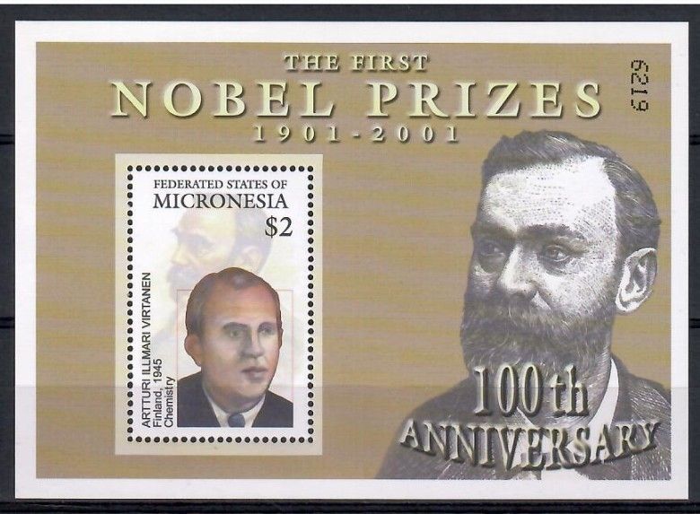 Znaczek Mikronezja 2001 Mi bl 97 Czyste **