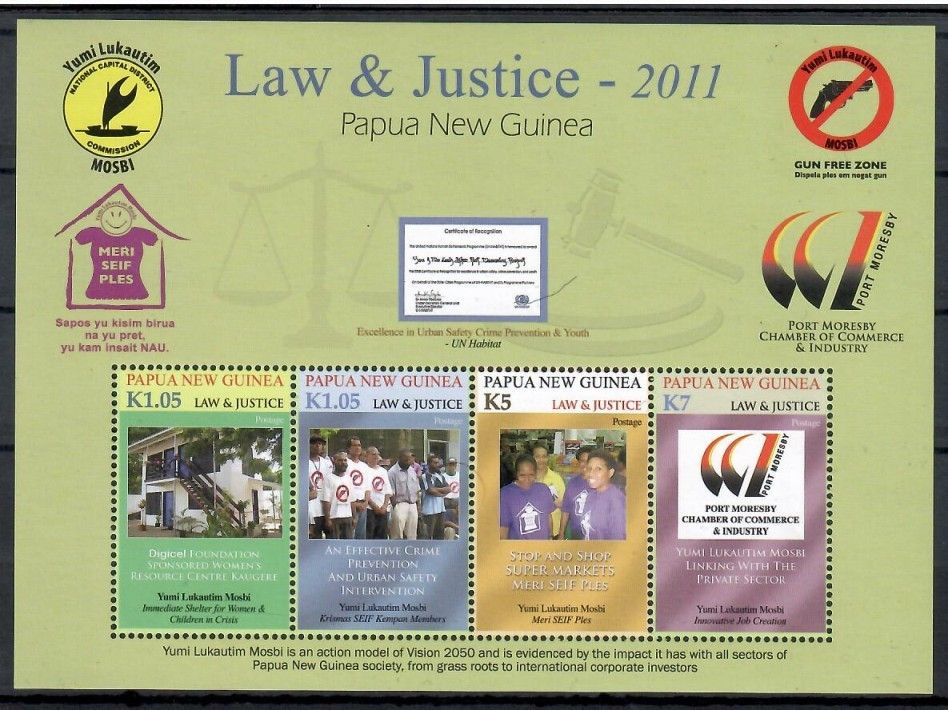 Znaczek Papua Nowa Gwinea 2011 Mi bl 137 Czyste **