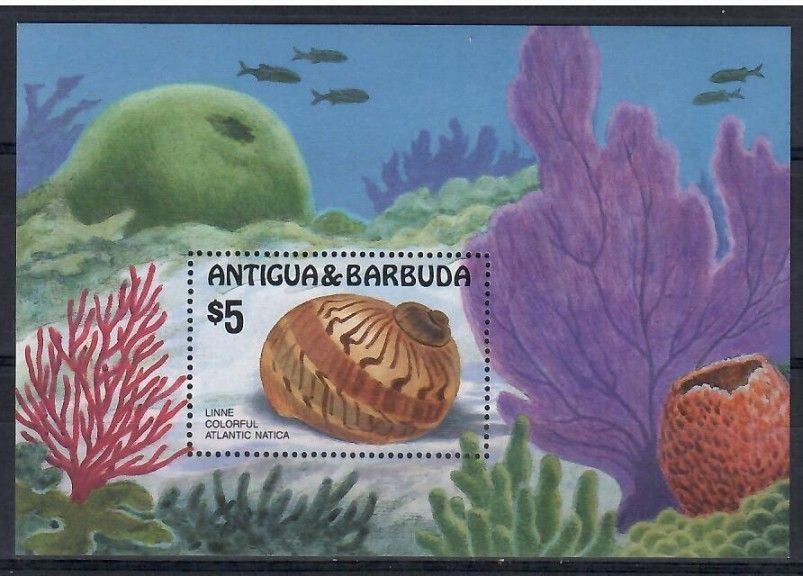 Znaczek Antigua i Barbuda 1986 Mi bl 112 Czyste **