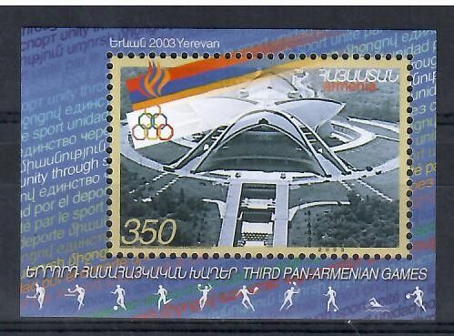 Znaczek Armenia 2003 Mi bl 18 Czyste **