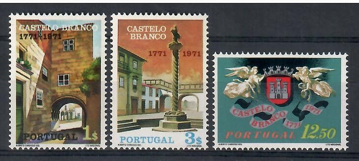 Znaczek Portugalia 1971 Mi 1143-1145 Czyste **