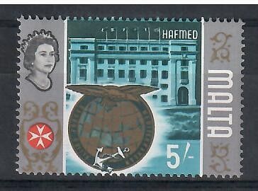 Znaczek Malta 1965 Mi 317w Czyste **
