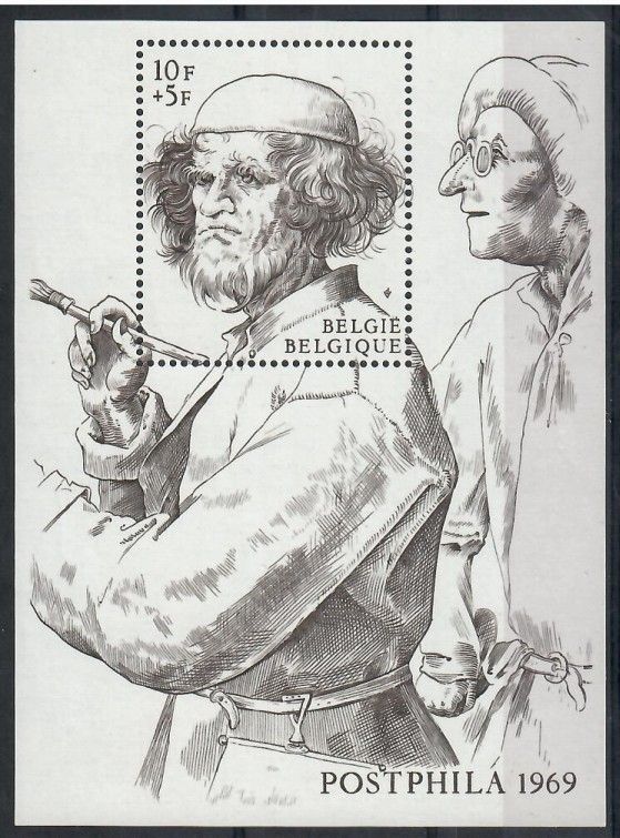 Znaczek Belgia 1969 Mi bl 39 Czyste **