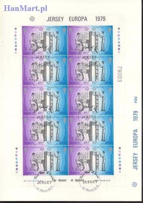 Znaczek Jersey 1979 Mi 192-195 FDC