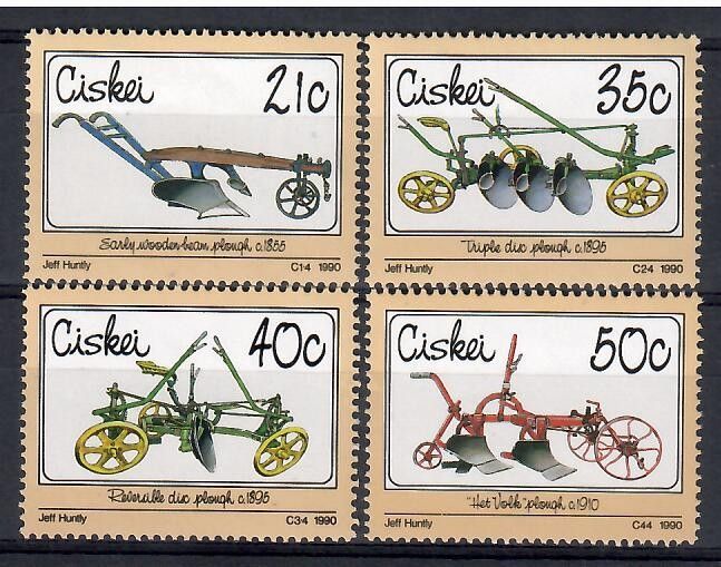 Znaczek Ciskei 1990 Mi 175-178 Czyste **