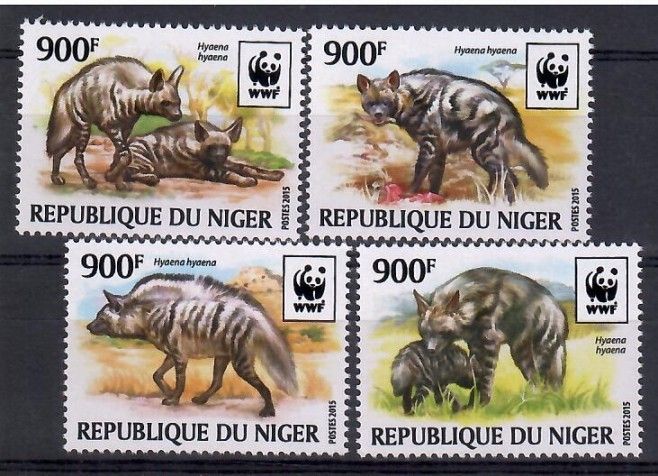 Znaczek Niger 2015 Mi 3742-3745 Czyste **