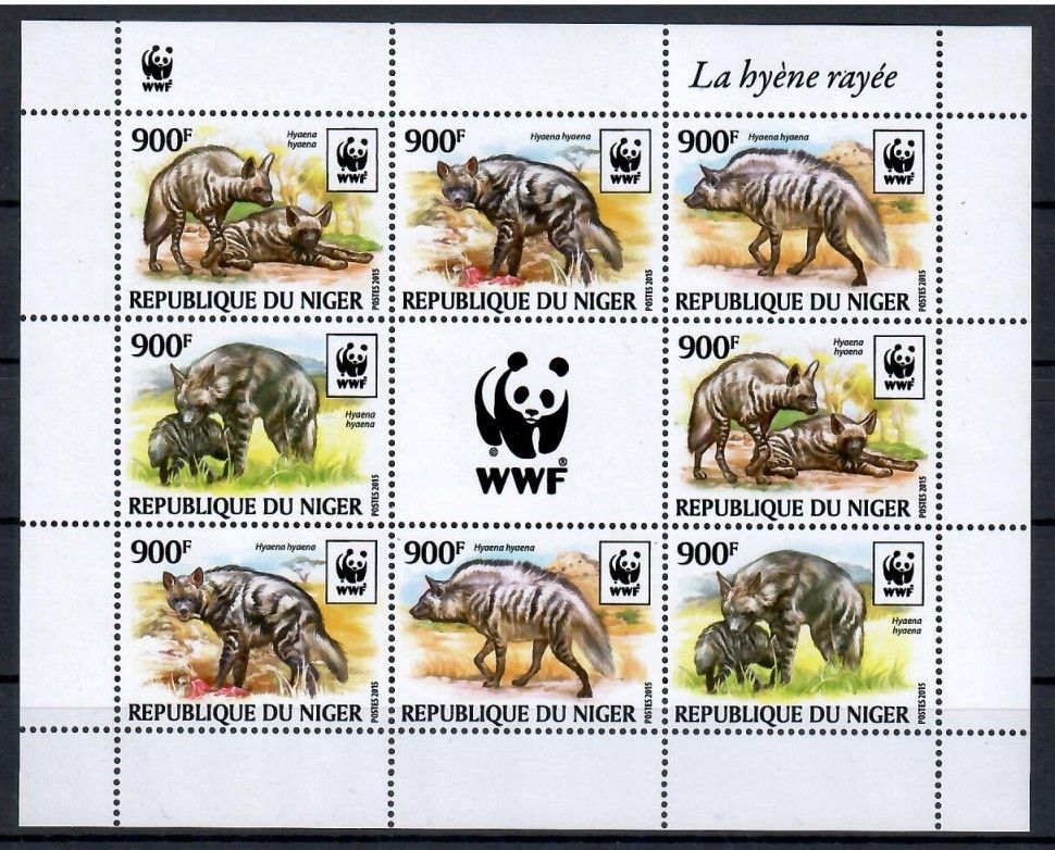 Znaczek Niger 2015 Mi ark 3742-3745 Czyste **