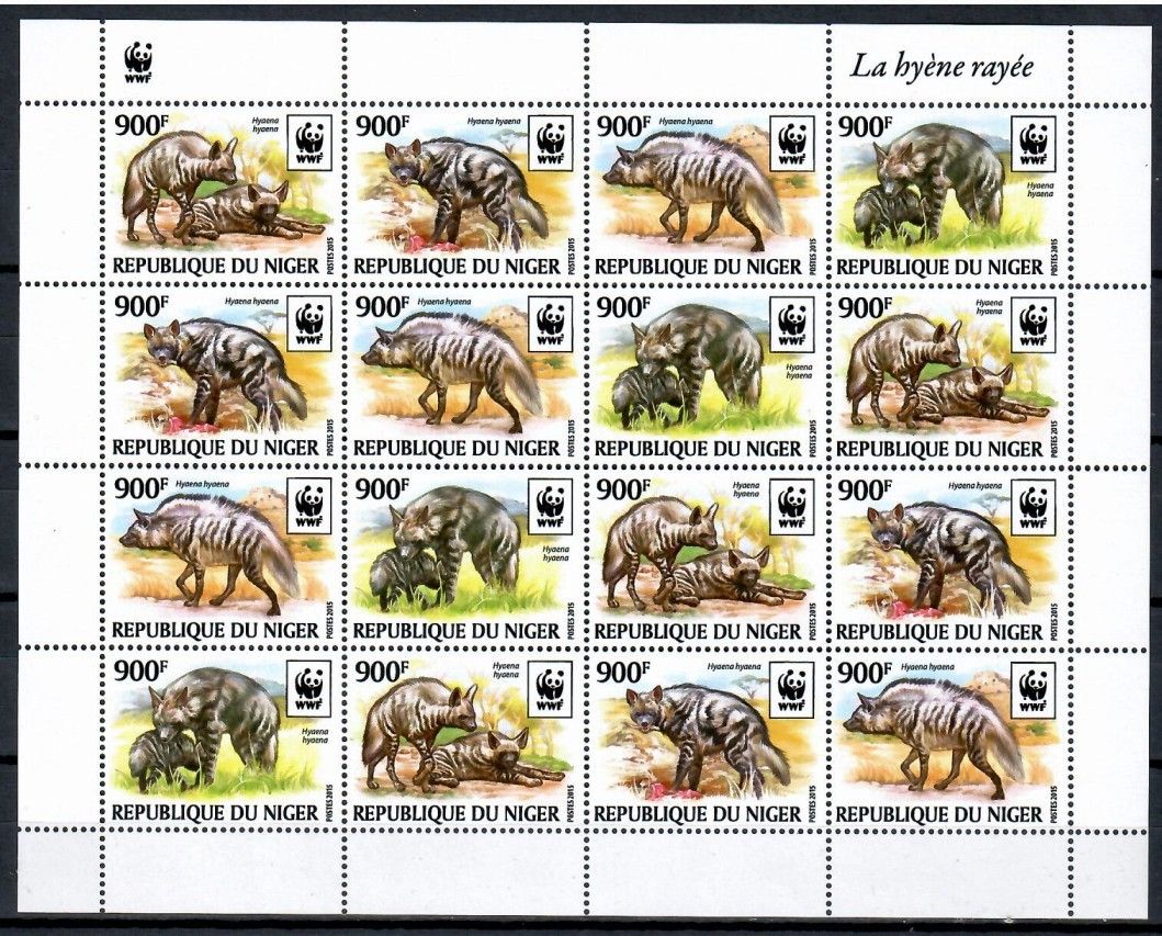 Znaczek Niger 2015 Mi zd ark 3742-3745 Czyste **