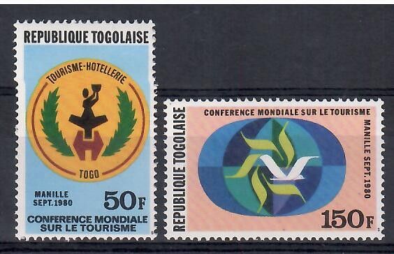 Znaczek Togo 1980 Mi 1485-1486 Czyste **