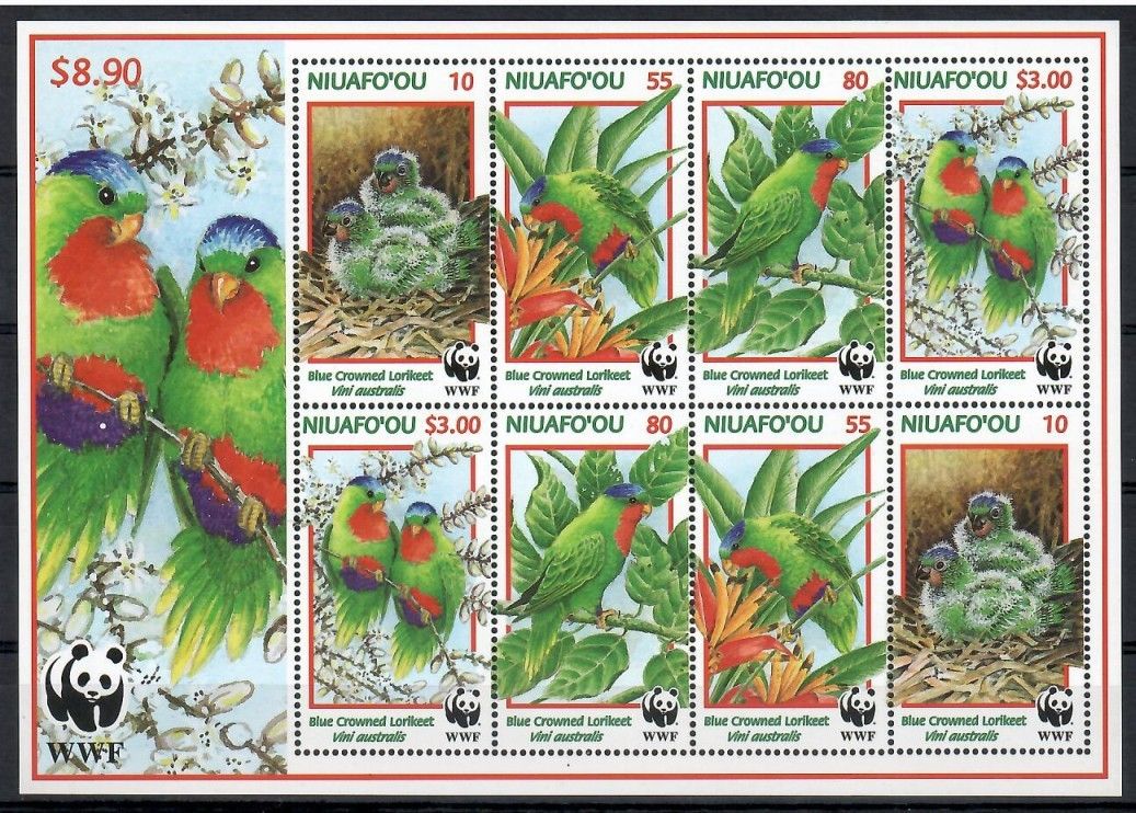 Znaczek Niuafo'ou 1998 Mi ark 326-329 Czyste **