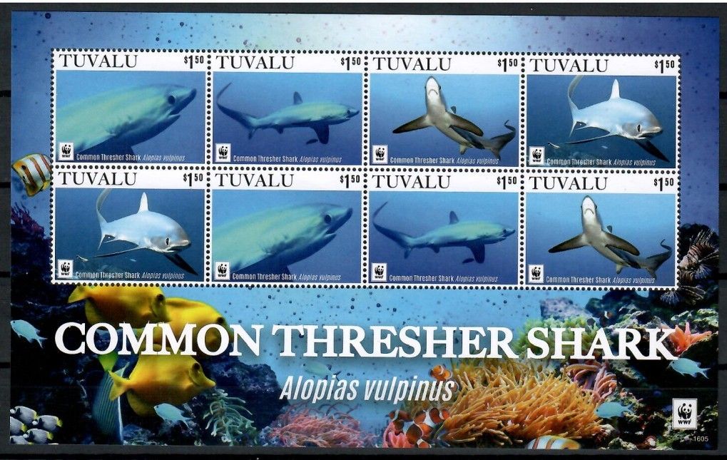 Znaczek Tuvalu 2016 Mi ark 2222-2225 Czyste **