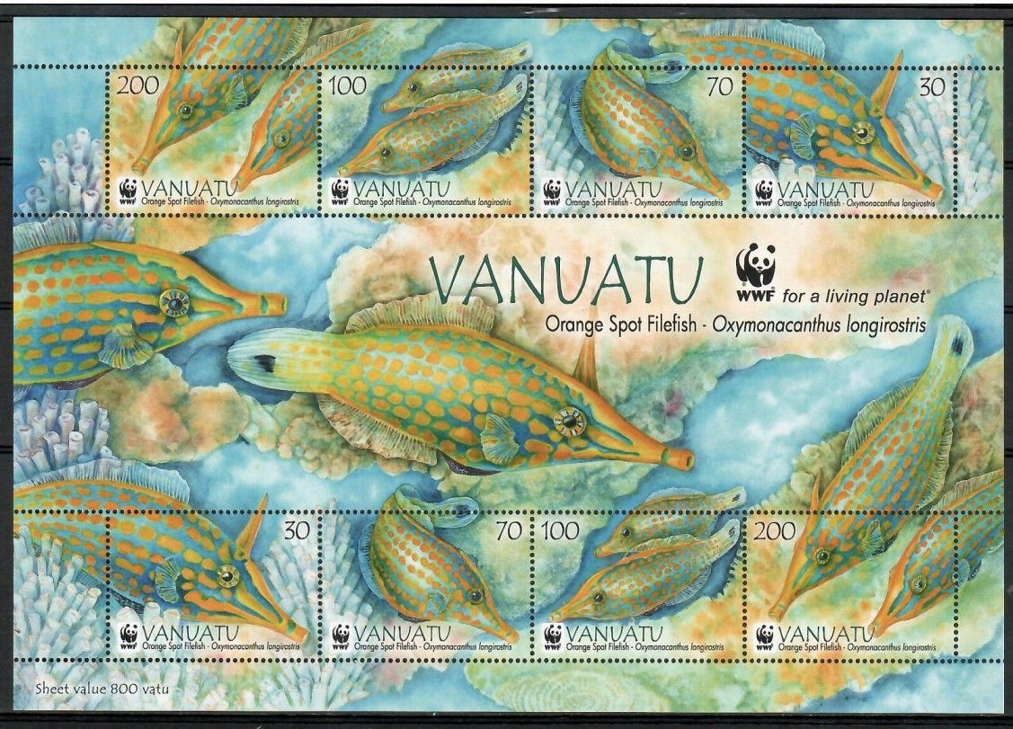 Znaczek Vanuatu 2013 Mi ark 1496-1499 Czyste **