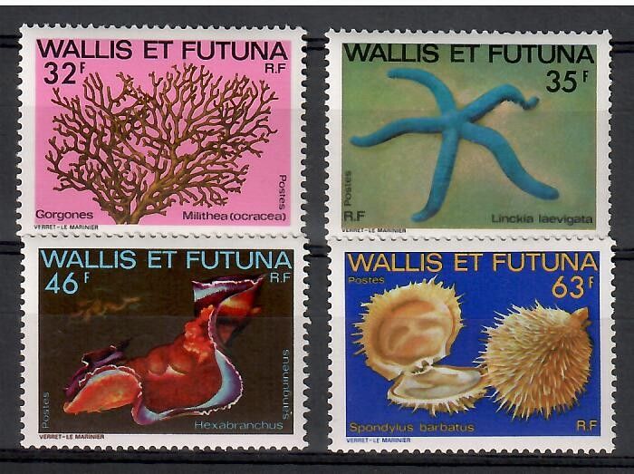 Znaczek Wallis et Futuna 1982 Mi 430-433 Czyste **