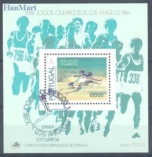 Znaczek Portugalia 1984 Mi bl 45 Stemplowane