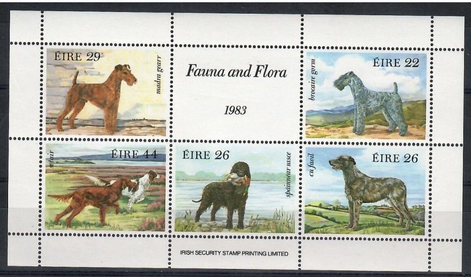 Znaczek Irlandia 1983 Mi bl 4 Czyste **