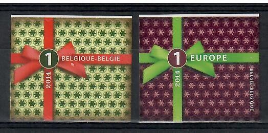 Znaczek Belgia 2014 Mi 4513-4514Dl Czyste **