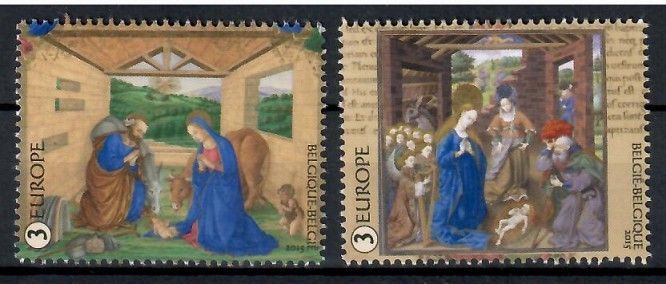 Znaczek Belgia 2015 Mi 4611-4612 Czyste **
