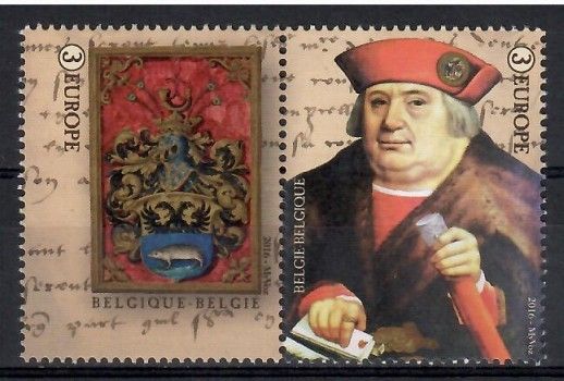 Znaczek Belgia 2016 Mi 4650-4651 Czyste **