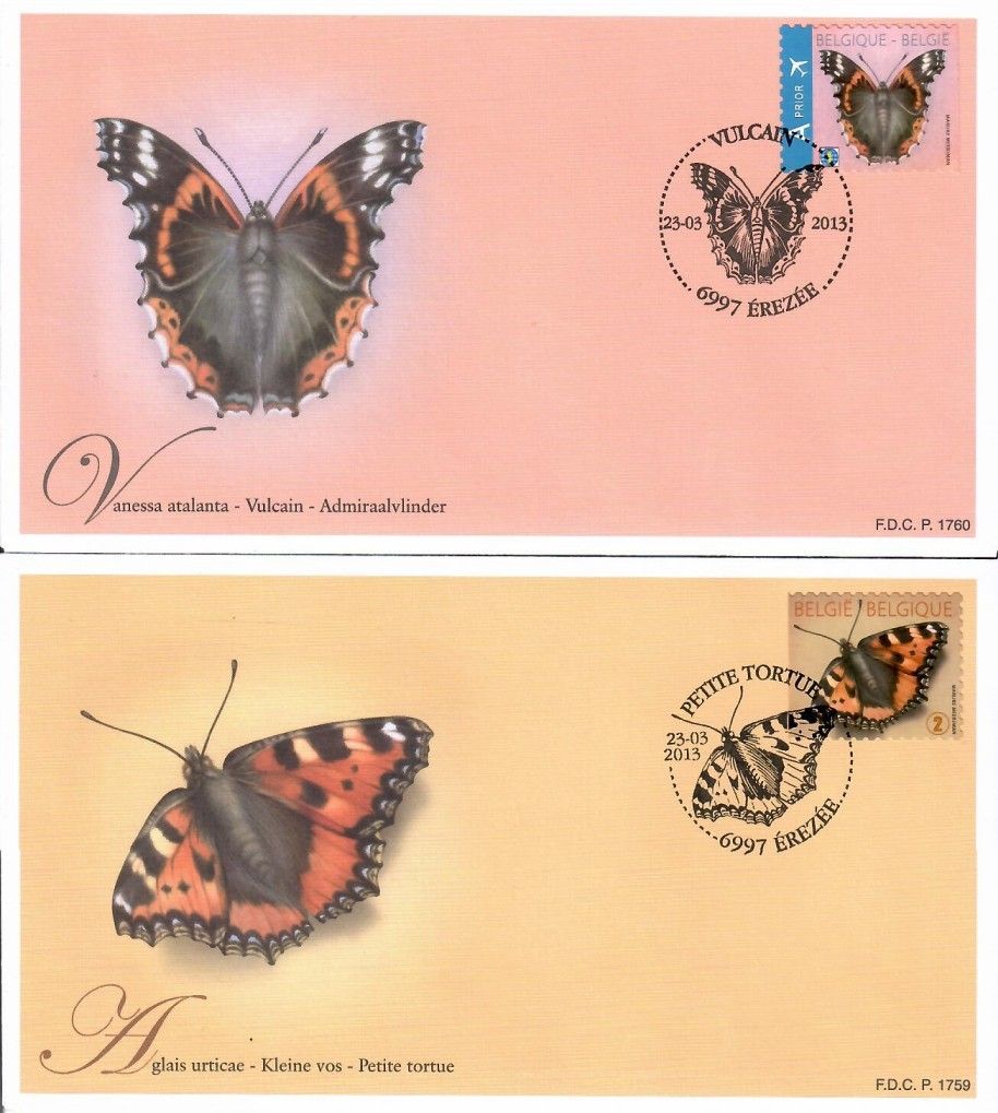 Znaczek Belgia 2013 Mi 4366-4367 FDC