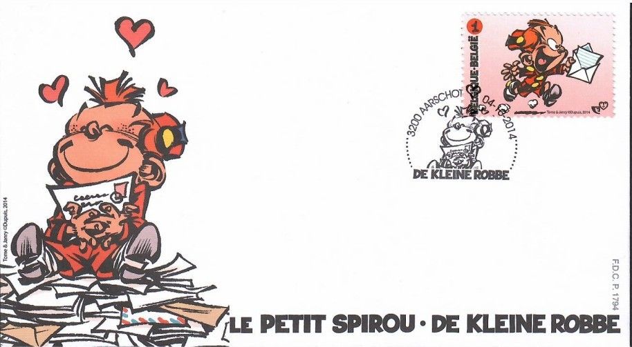 Znaczek Belgia 2014 Mi 4502 FDC