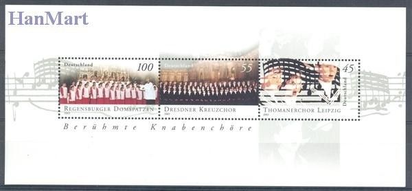 Znaczek Niemcy 2003 Mi bl 61 Czyste **
