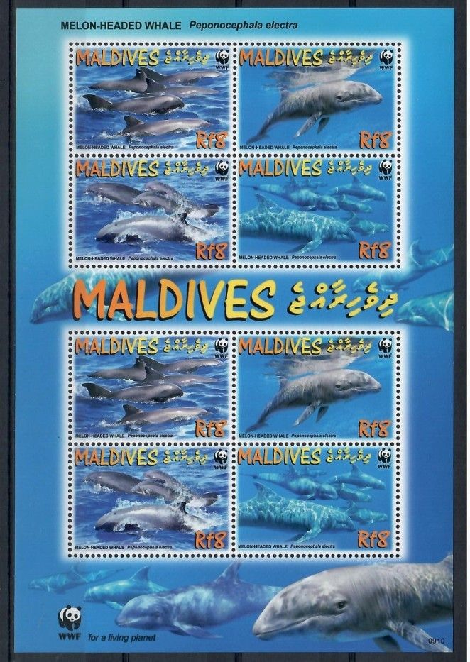 Znaczek Malediwy 2009 Mi ark 4768-4771 Czyste **