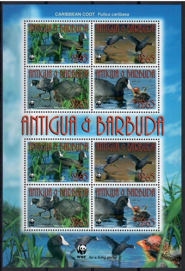 Znaczek Antigua i Barbuda 2009 Mi ark 4702-4705II Czyste **