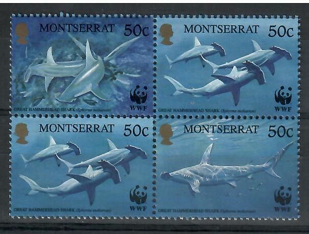 Znaczek Montserrat 1999 Mi 1109-1112 Czyste **