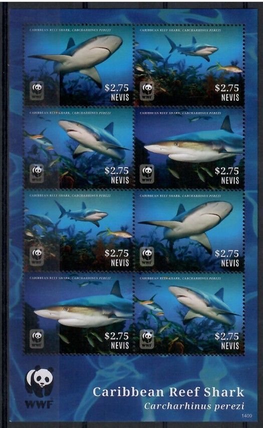 Znaczek Nevis 2014 Mi ark 2892-2895 Czyste **