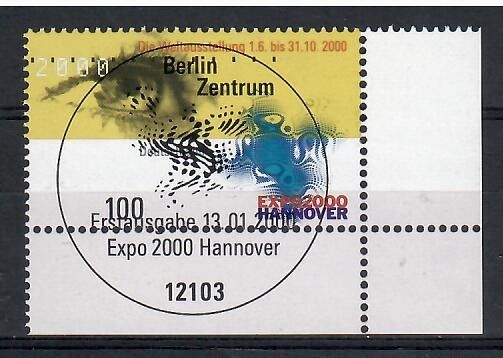 Znaczek Niemcy 2000 Mi abo 2089 Stemplowane