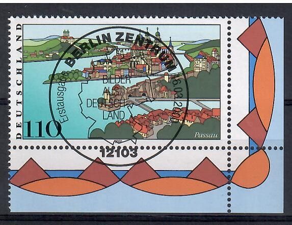 Znaczek Niemcy 2000 Mi abo 2103 Stemplowane