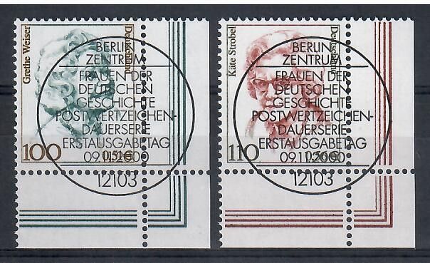 Znaczek Niemcy 2000 Mi abo 2149-2150 Stemplowane