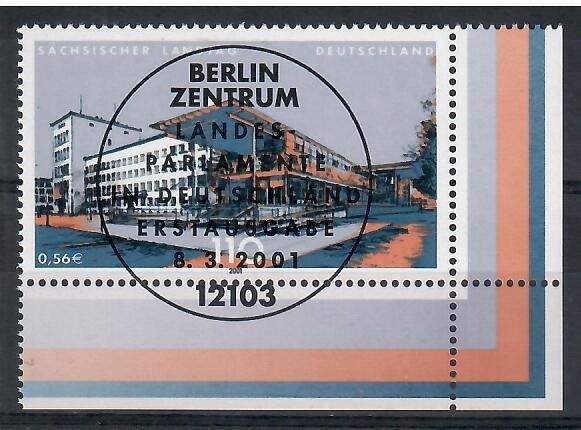 Znaczek Niemcy 2001 Mi abo 2172 Stemplowane