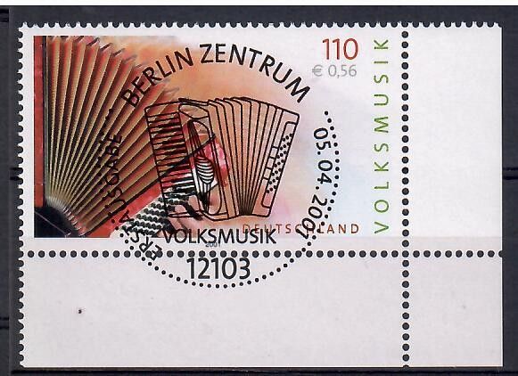 Znaczek Niemcy 2001 Mi abo 2180 Stemplowane