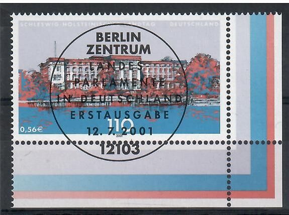 Znaczek Niemcy 2001 Mi abo 2198 Stemplowane