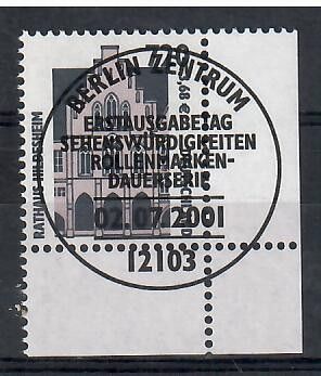 Znaczek Niemcy 2001 Mi abo 2197 Stemplowane