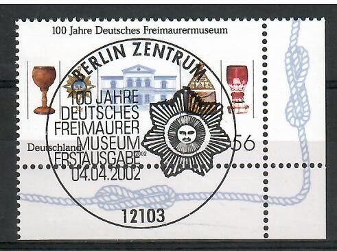 Znaczek Niemcy 2002 Mi abo 2247 Stemplowane